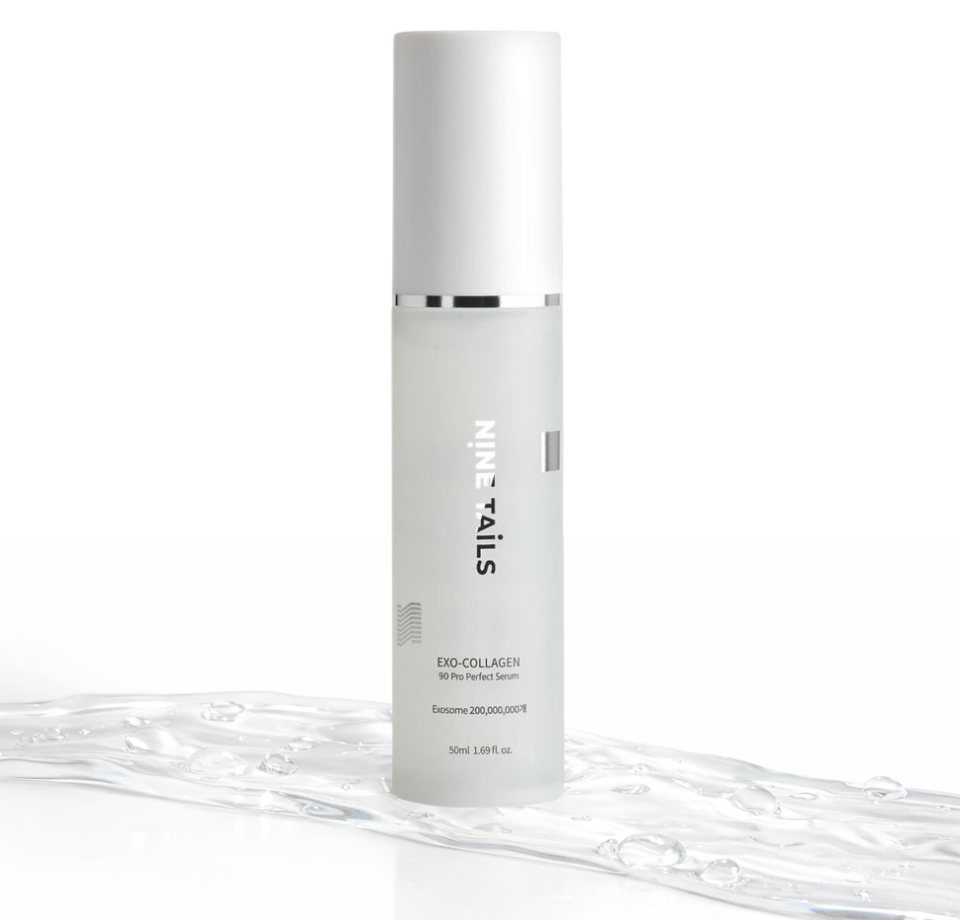 Nine Tails Exo-Collagen 90 Pro Perfect Serum – Siero viso anti-età con Esosomi e Collagene (50 ml)