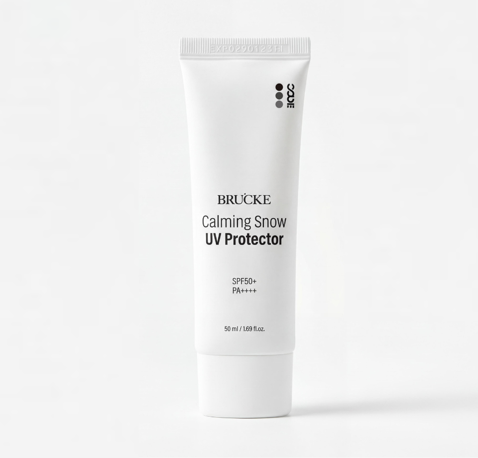 Brucke A.C.C. Calming Snow UV Protector – Protezione Solare Lenitiva SPF 50+(50 ml)