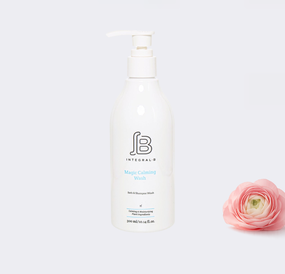 Brucke Integral B Magic Calming Wash – Detergente corpo e capelli delicato per bambini (300 ml)